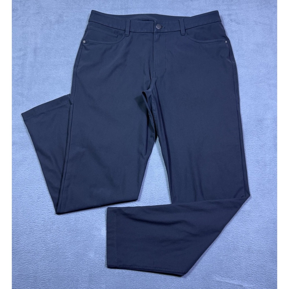 Lululemon Pants Mens 32x30 ABC Slim Fit Warpstreme Obsidian Athletic Taper USA